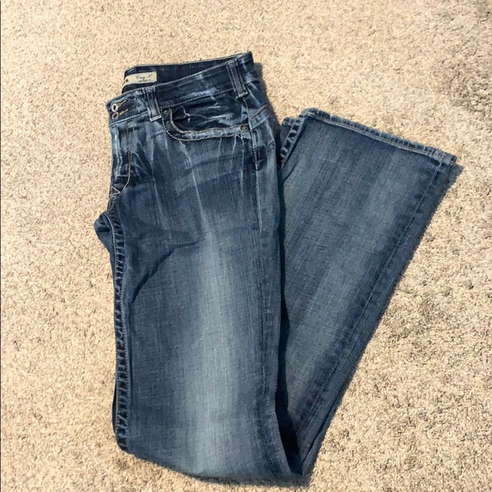 Big star boot cut jeans